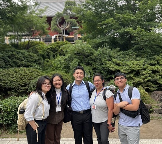 Reilly Chow during the International Health Scholar Intensive in Japan
