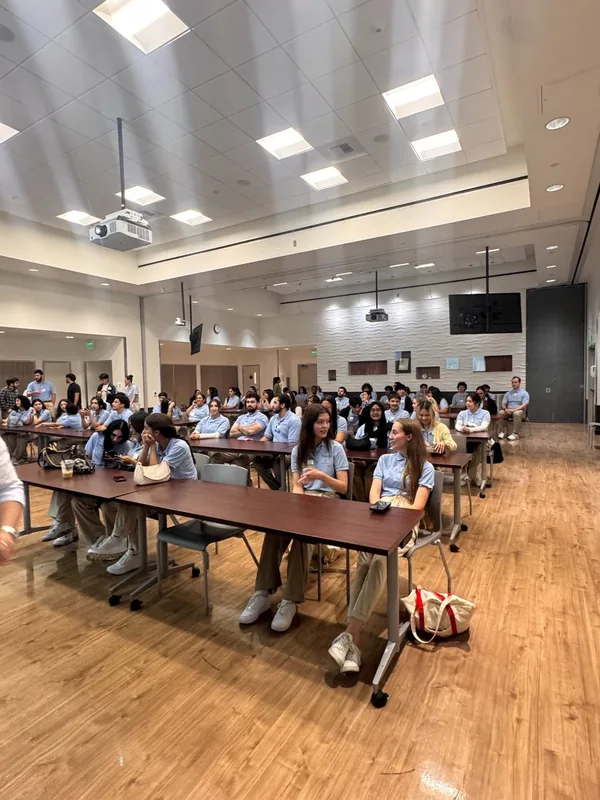Junior Health Scholars participating in a group learning session
