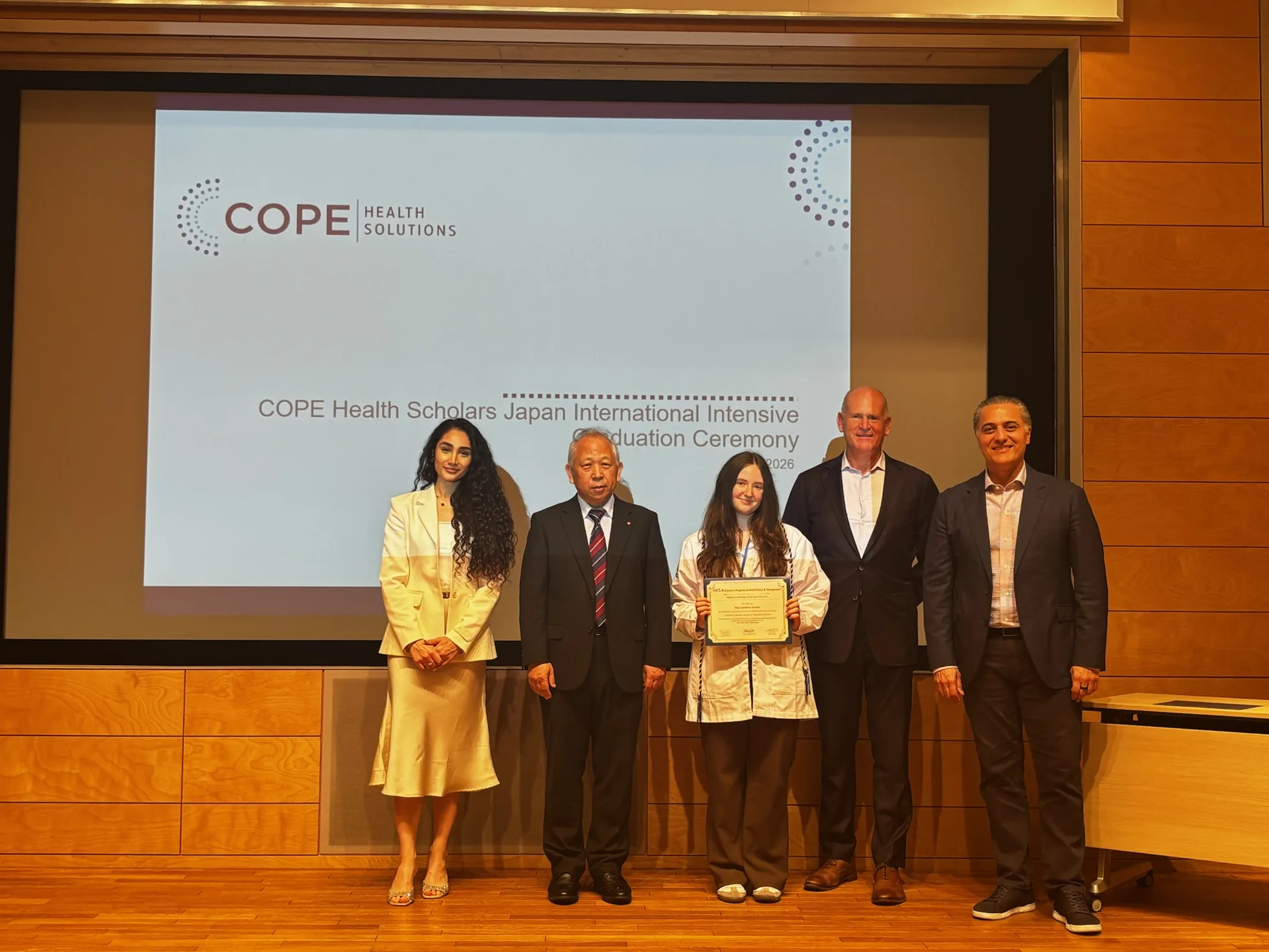 COPE Health Scholars at the Japan International Intensive in Tokyo