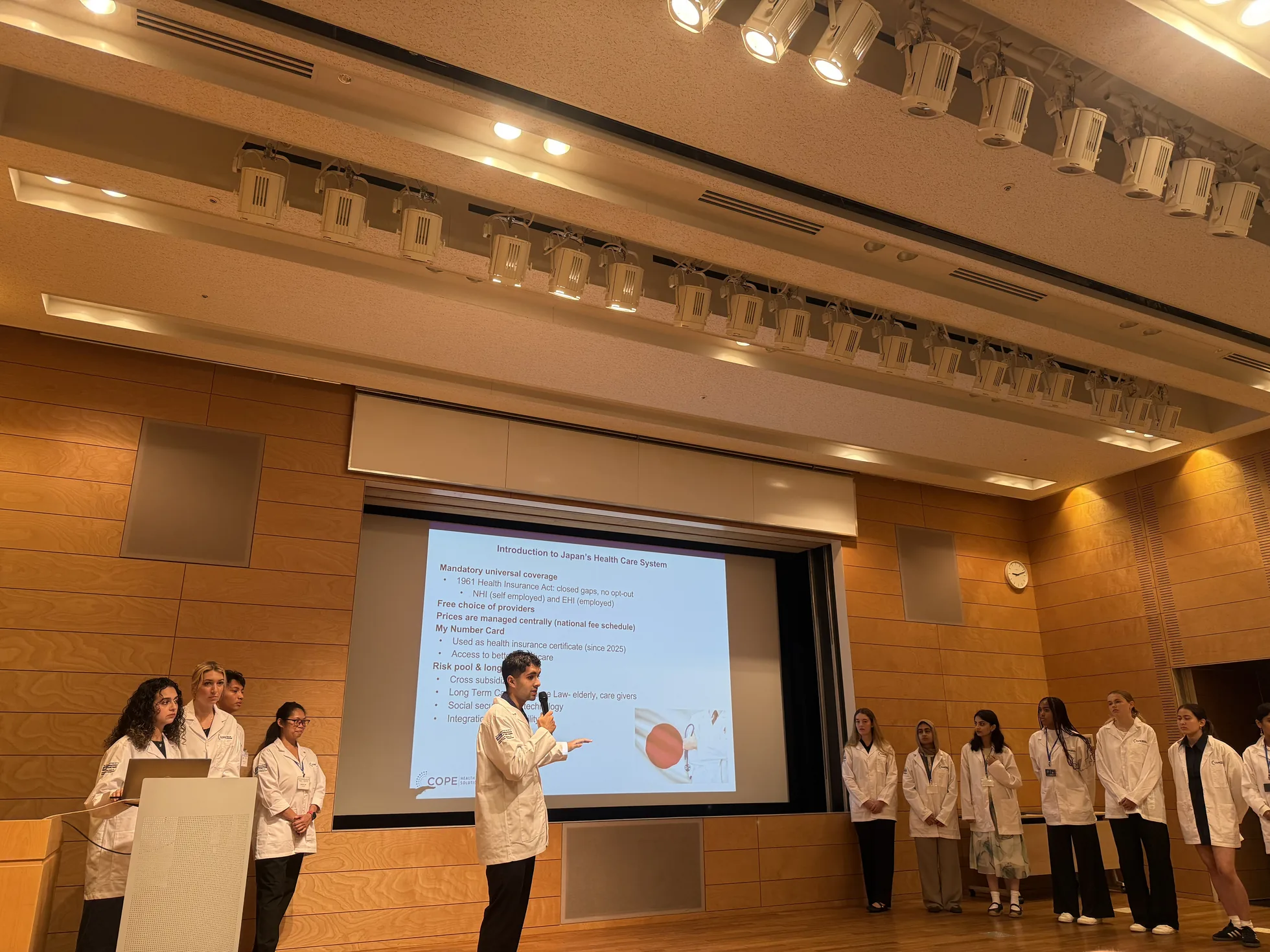 COPE Health Scholars at the Japan International Intensive in Tokyo