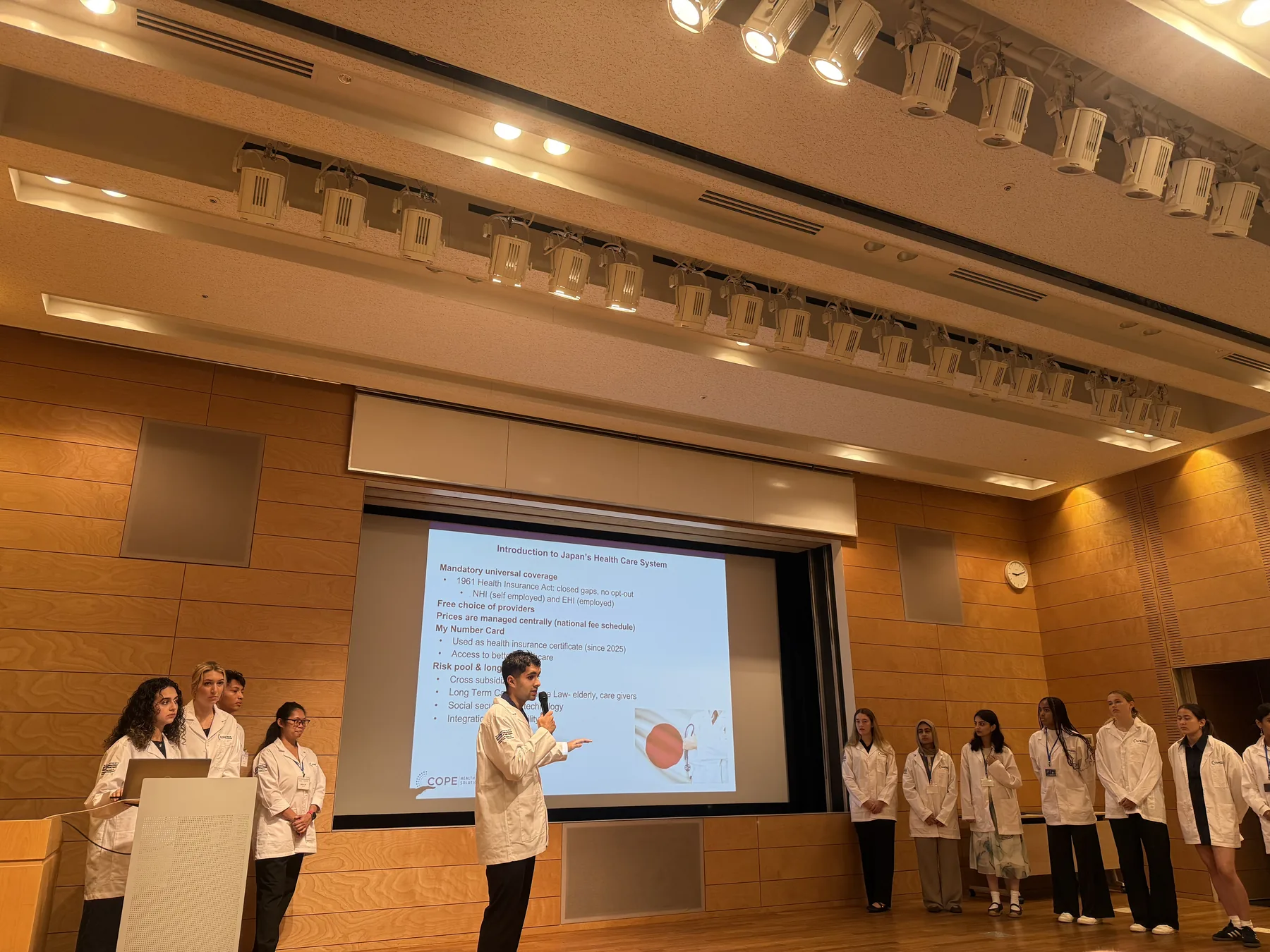COPE Health Scholars at the Japan International Intensive in Tokyo
