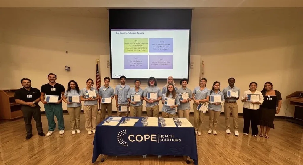 Outstanding Scholars Awards presented to a Scholar cohort