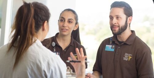 See healthcare teamwork in action